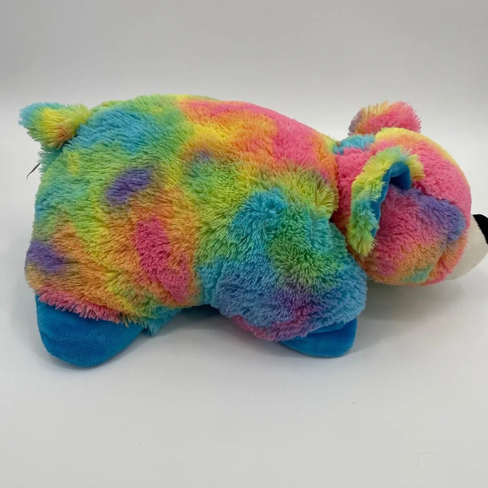 Pillow Pets Rainbow Tie Dye Bear 18